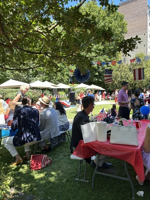 Picture of the American Club of Paris BBQ